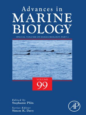 cover image of Special Volume on Kogia Biology Part 2